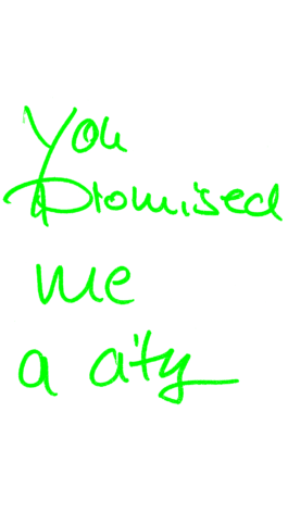 you promised me a city